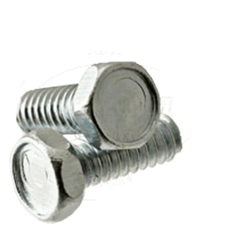 #10-24 X 1-1/2 In Slotted Hex Machine Screw, Zinc Plated Steel, 50 PK